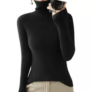 FW-013 여성폴라티 티셔츠 긴팔 니트 폴라 목티 목폴라 목폴라티 목티 목폴라 반폴라티 면티 터틀넥 스웨터 니트