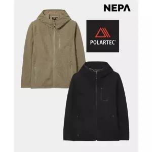 [네파]공용 폴라텍 패스파인더 알파 다이렉트 집업 후디__GN