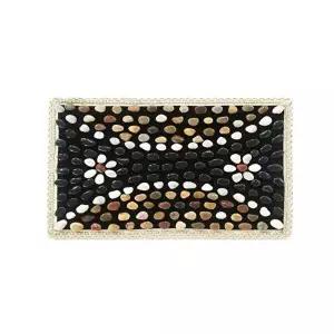 고품질 지압 3kg 천연 꽃길 돌매트 자갈 발지압 40x60 지압판 지압매트 발지압판 발마사지 WFHFII0