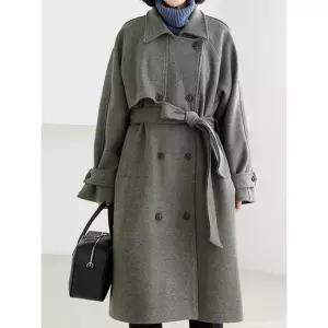 김여사 [빅사이즈](겨울신상)(66-99) 맥시 롱 더블 코트 5CT511212