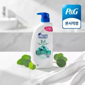 헤드앤숄더 2i1 가려운 두피케어 샴푸 컨디셔너 겸용 800ml 1개
