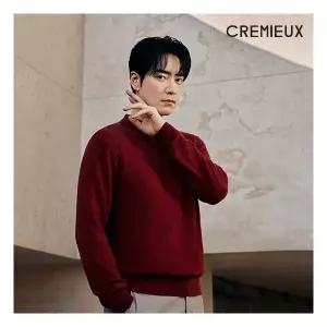 다니엘크레뮤 [최초가 109,000원]25FW 캐시미어 울 블렌드 카라 니트 3종