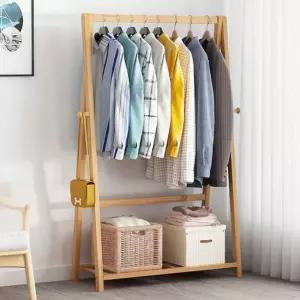 옷걸이 이동 수납 옷장 원목 선반 조립식 행거 틈새 옷걸이행거 드레스룸행거 원룸행거
