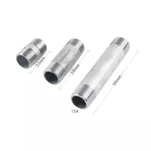 수도부속 백니플 15A 59mm 5개 수전부품 니뿔