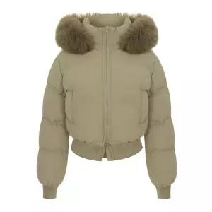 [티뷰] 시보리퍼트리밍숏패딩_V5D-CPD021