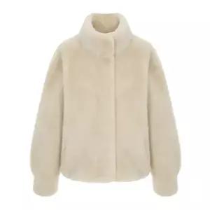 [롯데백화점]티뷰 페미닌 하이넥 퍼자켓_V5D-CJK010