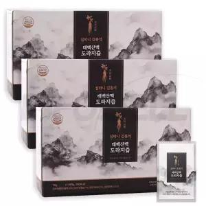 심마니 김종석 태백산맥 도라지즙 국내산 국산 3년근 도라지 말굽버섯 농축액 진액 엑기스 액기스 즙 90포