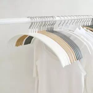 [가쯔]미끄럼방지 코팅 어깨뿔방지 옷걸이 30개