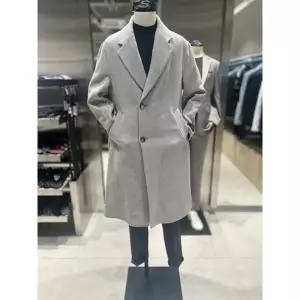 [백화점 정품] FW 캐시미어 세미 오버 로브 롱 코트 ROLMBH81A