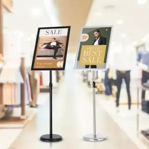 가게홍보 야외메뉴판 스탠드형안내판 안내거치대