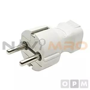 [하프클럽/셀러허브_여성트랜드패션]접지 플러그/1BOX(200EA)/극수2P/정격 250