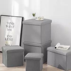 고품질 수납함 스툴 의자 정리 보관함 박스 공간활용 공간활용 (WFIOMP9)