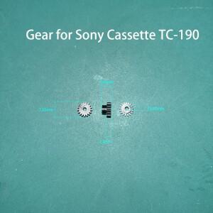 소니호환 카세트 데크 메커니즘 TC-190 시리즈 빈티지 오디오 수리 부품에 대한 1피스 교체 17 치아 POM 기