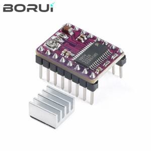 3D 프린터 스테퍼 전동 드라이버 스텝 스틱 DRV 8825 스테핑 엔진 모듈  히트 싱크 CNC 마킹 DRV8825