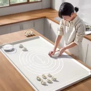 실리콘 베이킹 매트 반죽 패드 작업판 50×40cm