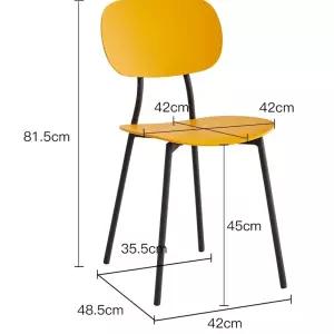기능성 벨벳 패브릭 의자 식탁 카말론다 코너형
