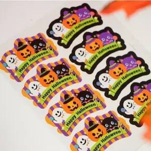 할로윈 미니 스티커 10장세트 할로윈소품 파티장식 (WFJPSO4)