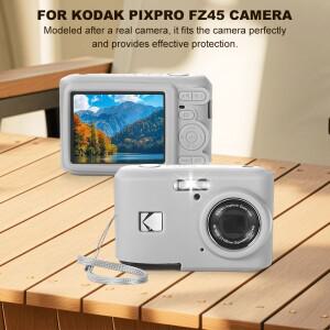 [호환품]KODAK PIXPRO FZ45 슬림핏 카메라 가방 안티 스크래치 경량 슬리브 내마모성 야외 여행 보호 케이