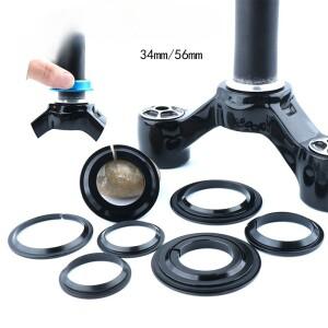 [호환품]MTB 자전거 포크 헤드셋 베이스 압축 링 알루미늄 스틸 바텀 스페이서 변환 어댑터 교체 부품