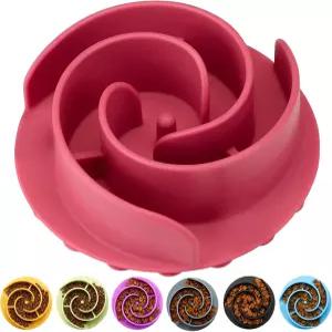 슬로우 피더 개 볼 삽입 아니메어 소프트 실리콘 먹방 사료 소형 중형 및 대형견용 일반 고가형 볼과 호환