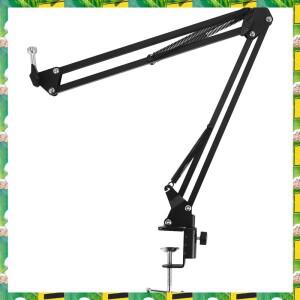 3C 전자 마이크 시저 암 스탠드 75cm 높이 테이블탑 붐 서스펜션 마운트 (블루 Yeti Pro USB 홀더 Mi 용)