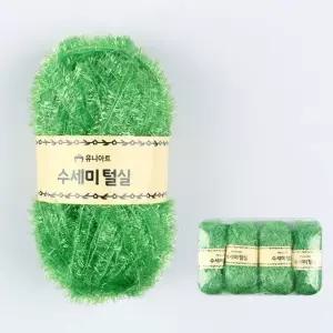 고품질 털실 4000 수세미털실 NO.102 4개입 (WFJQMCV)