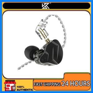 KZ ZSN Pro X 메탈 헤드폰 1ba + 1dd 하이브리드 기술 고충실도 베이스 모니터 스포츠 헤드폰 및 소음 제거