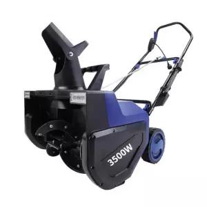 소형 눈치우는기계 제설차 푸시형 눈 선 3500W 제설기 제설기10M 마당 전동제