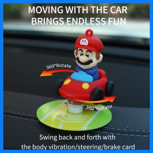 드리프팅 무빙 자동차 장식품 대시보드 자동차 장식품 드리프트 테일 스윙 회전 장식품 장난감