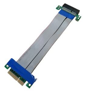 1U 2U용 PCI-E Expres x4 플렉스 라이저 카드 확장기 연장 케이블 15cm