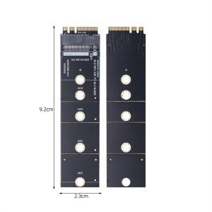 M2 KEY A/E 용 변환 카드-M.2 NVME 어댑터 라이저 PCI-E WIFI 인터페이스 2230 2242 SSD 확장 보드