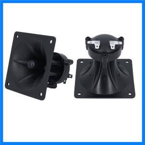 2 개/몫 트위터 150W 85MM 압전 트위터 라우드 스피커 세라믹 버저 트레블 스퀘어 오디오 스피커