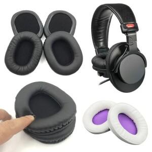 [호환품]소니호환 MDR-7506 7510 CD900ST V6 교체 용 이어 패드 메모리 폼 커버 귀마개 듀얼  가죽