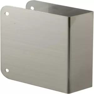 프라임 라인 MP9492 스테인리스 스틸 블랭크 잠금장치 및 도어 보강판. 두꺼운 마감(싱글 팩)