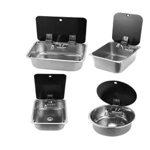 블랙싱크볼 미니 캠핑카 트레일러 간이 카라반 개수대