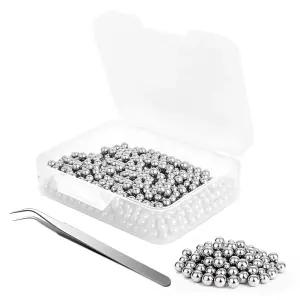 GAGIRA 600Pcs 5mm 정밀 스틸 볼 자전거용 스테인리스 미니 베어링 304개 서랍 슬라이드