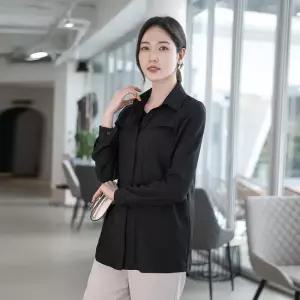 엄마옷 스텐다드 카라 블라우스 1GHJ23977 중년여성 마담 60 70대  빅사이즈 할머니