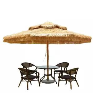 초가 파라솔 밀짚파라솔 그늘막 리조트 라탄 정원 카페 야외