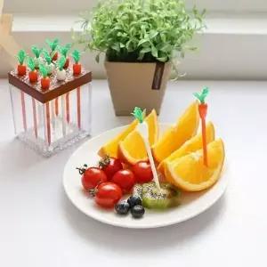 오거닉파티픽 디자인 과일꽂이 파티 오거닉디자인픽 (WFJ72WR)