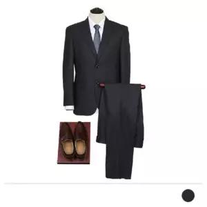 고품질 남자친구 기본정장 가을 더블버튼 정장 남편 신상 봄 (WFJRF2G)