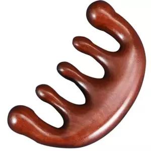 편안한두피괄사 시원한 릴렉싱 그립감 고급 박달나무빗 미니 (WFJ6YN9)