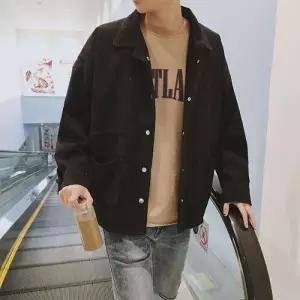 [라일리의류] Rly 자켓 스탠다드핏 셔츠 간절기 봄아우터 남성야상