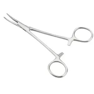 모스키토 지혈겸자 12.5Cm 곡선 포셉가위 바늘빼는 튼튼한 니퍼