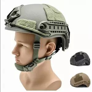 바이크 오토바이 반모헬맷 가을 방지 ACH 하이 컷 전술 헬멧 CS 탄도 NIJ IIIA FAST 서스펜션 패드
