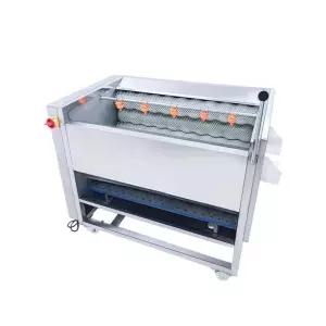 감자 기계 세척기 필링기 탈피기 청소 껍질 생강 양파 주방 자동 박피기 상용불가