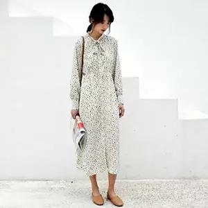 원피스 잔꽃 리본 플라워 D143 LL (KYR-WFH7EG4)