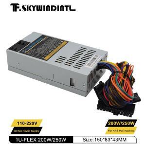 미니 PSU 전자 1U 200W 파워 서플라이 AIO 플렉스 NAS POS 소형 스위칭 ATX 110V 220V 서버 데스크탑 전원