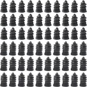 Zikefest 60PCS 타이어 수리 고무 못 진공 키트 나선형 셀프 서비스 자동차 트럭 오토바이 트랙터 펑크