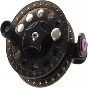 플라이 낚시 릴 솔트워터 태클 라운드 휠 얼음 플라스틱