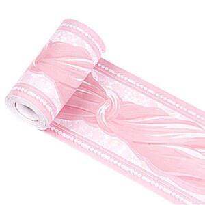 Taamall Simplemuji 10미터 핑크 보크노트 PVC 자가 접착 벽지 테두리 필 및 스틱 월 주방 침실 거실 홈 데코 벽 스티커